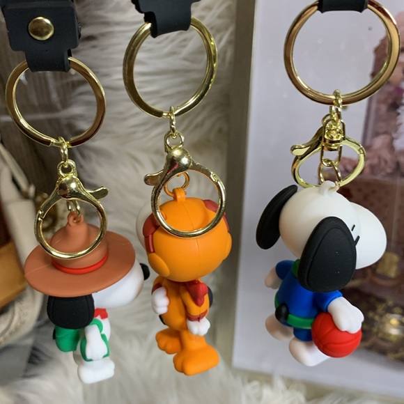 Bundle for Cncbending Peanuts Gang Choice of 1-Keychains/Bag Charms - Picture 6 of 6